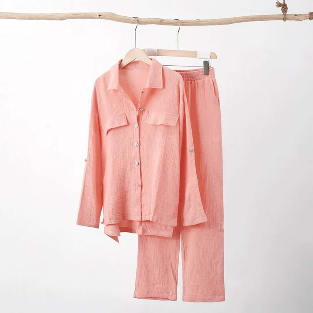 Women's Comfortable Long Sleeve & Pants Set