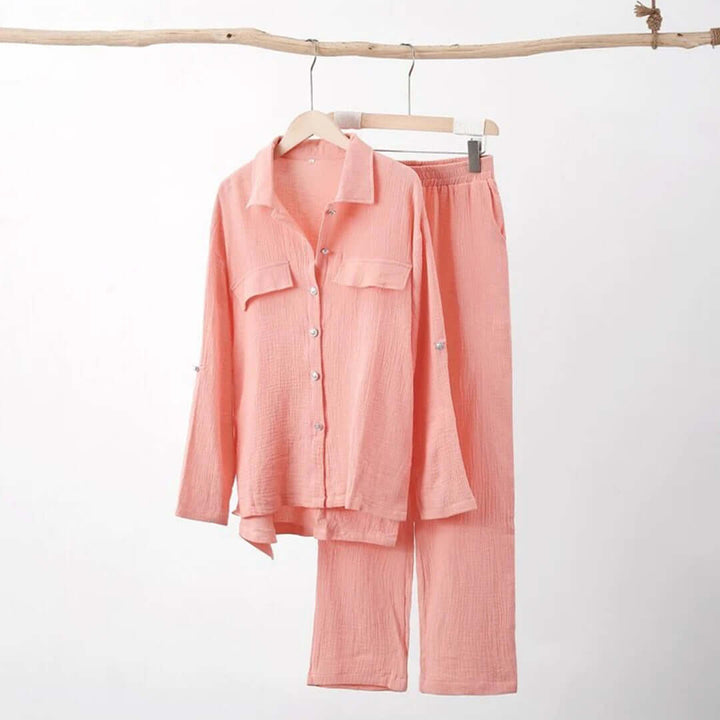 Women's Comfortable Long Sleeve & Pants Set