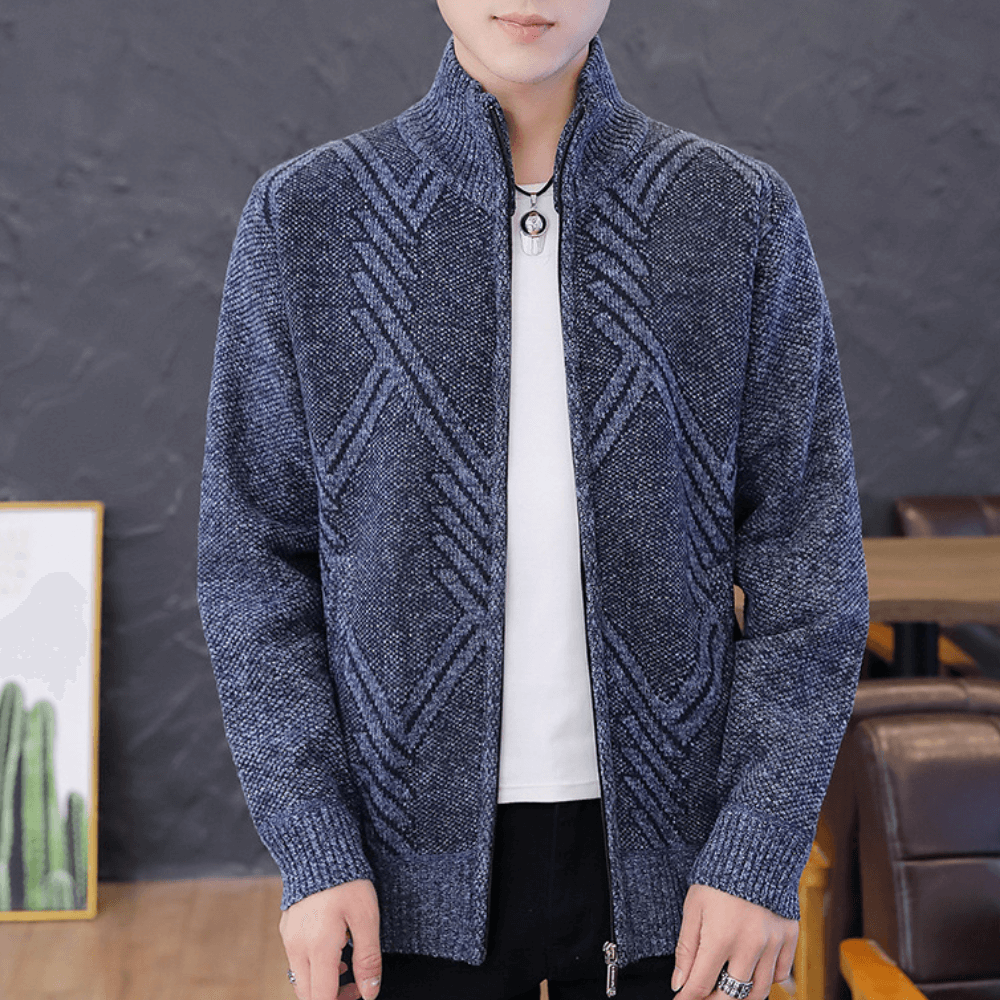 Men's Classic Knit Cardigan: Soft, Versatile & Comfortable