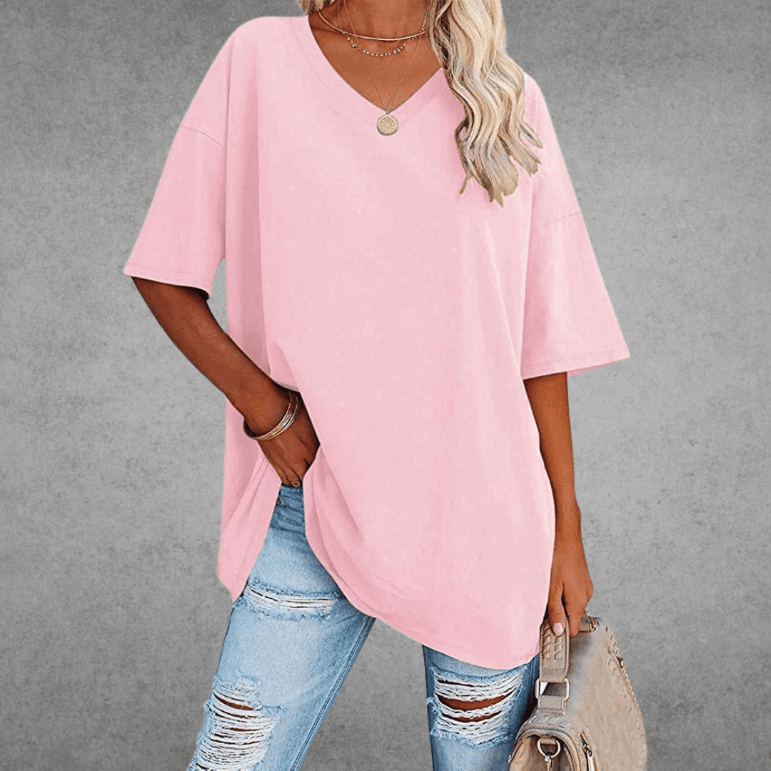 Women's V-Neck Short Sleeve T-Shirt