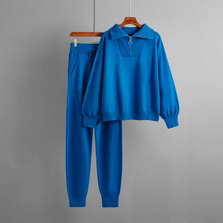 Women's Cozy Knitted Two-Piece Set
