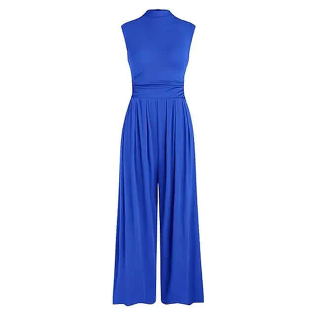 Elegant Women's Wide-Leg Formal Jumpsuit