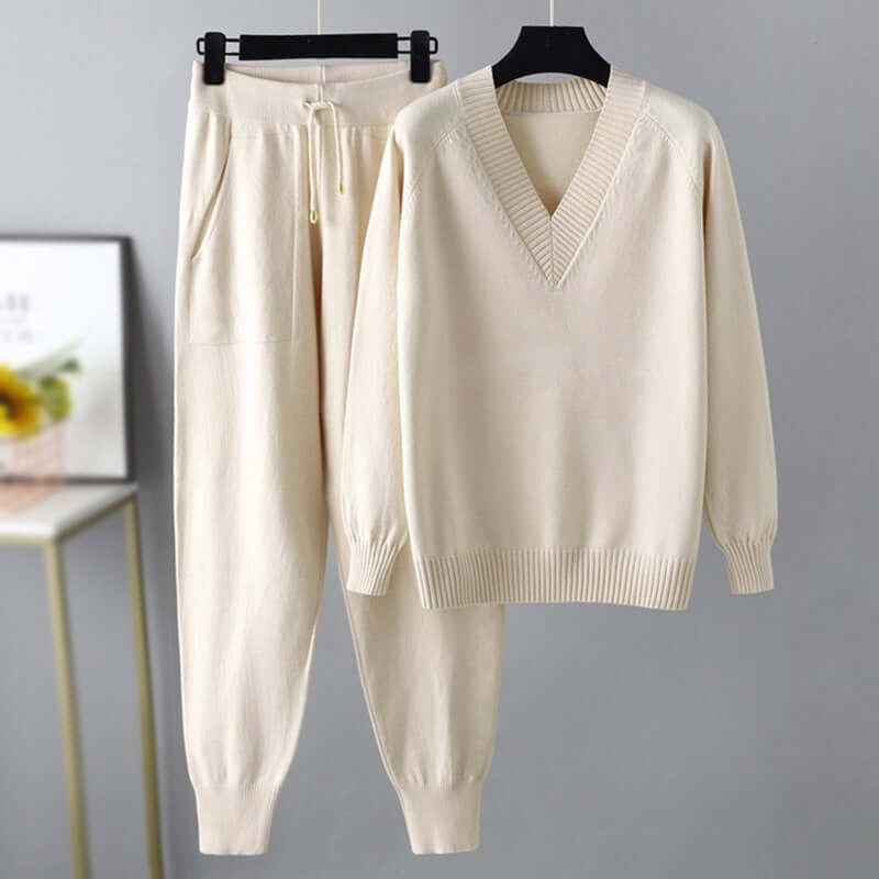 Women's Relaxed Long-Sleeve Lounge Set