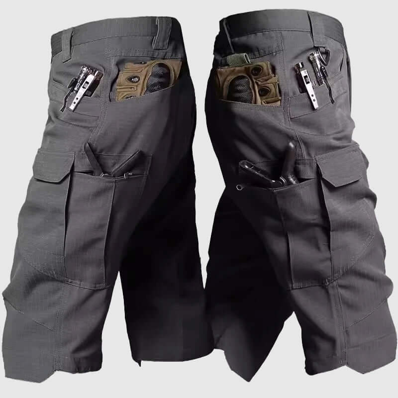 Men's Outdoor Camo Shorts with Pockets