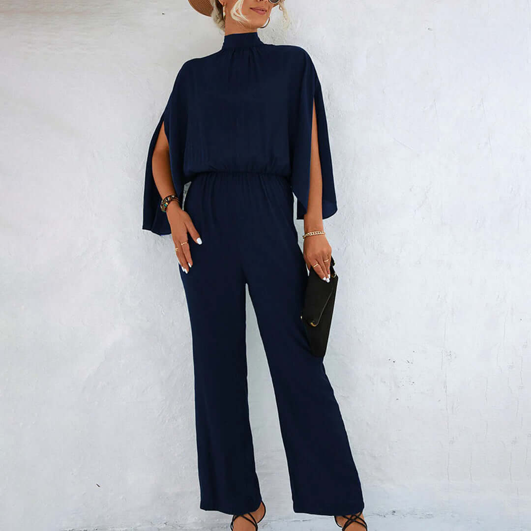 Women's Elegant Batwing Sleeve Jumpsuit