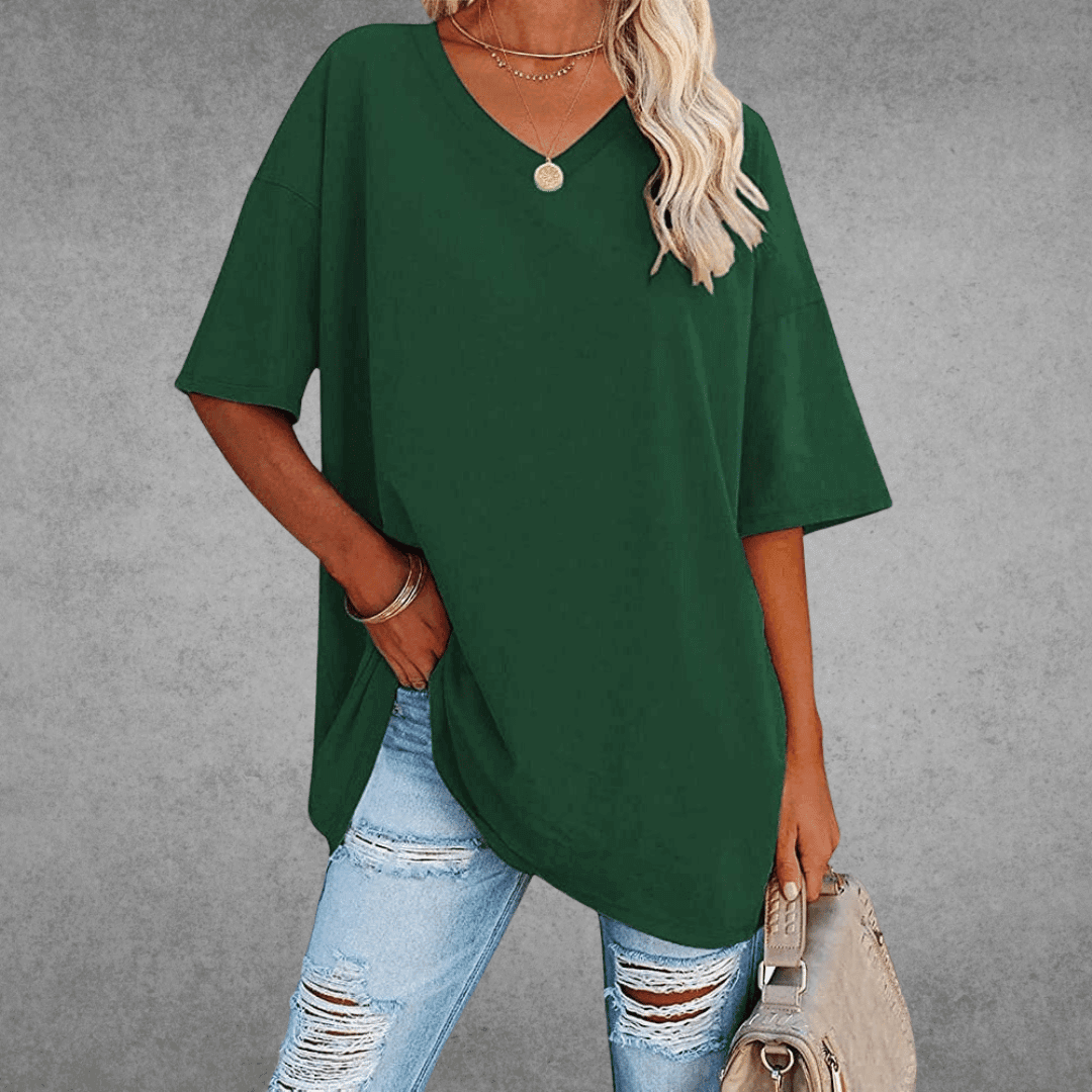 Women's V-Neck Short Sleeve T-Shirt