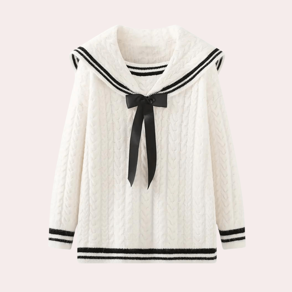 Women's Relaxed Fit Knitted Sweater - Soft & Comfortable