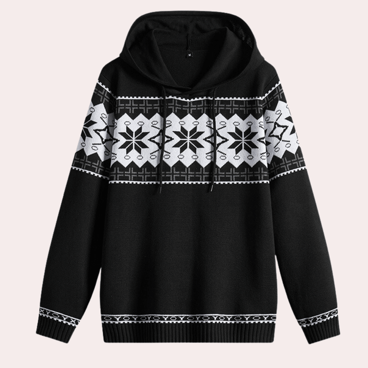 Men's Hooded Sweater: Cozy & Stylish