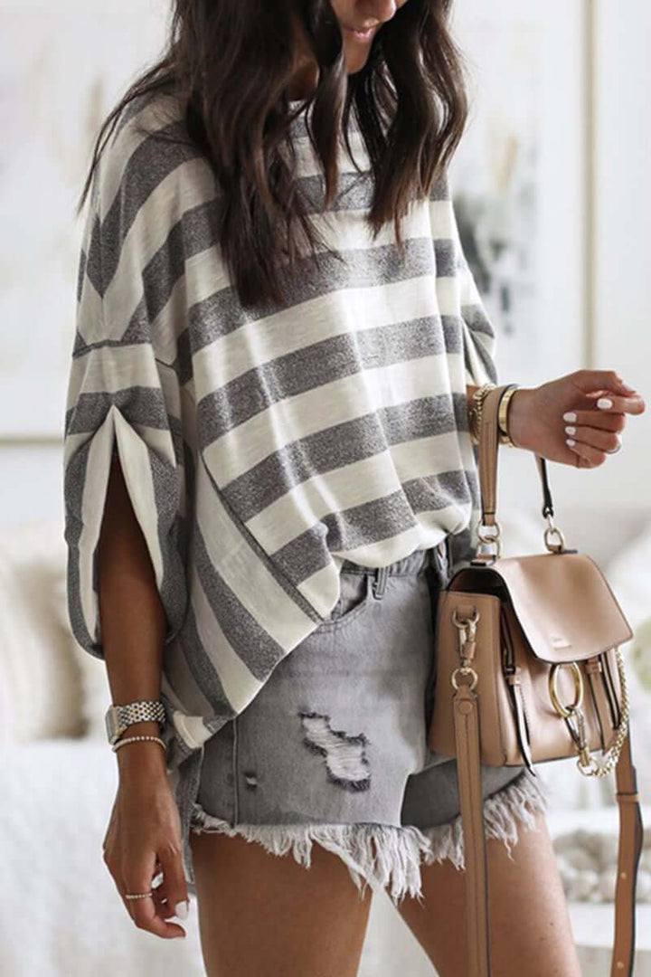 Women's Striped Casual Summer Top
