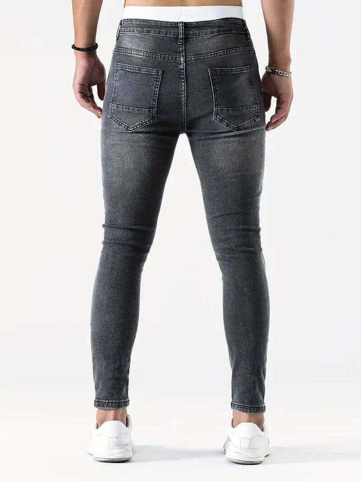 Men's Ripped Skinny Jeans: Casual Comfort & Style