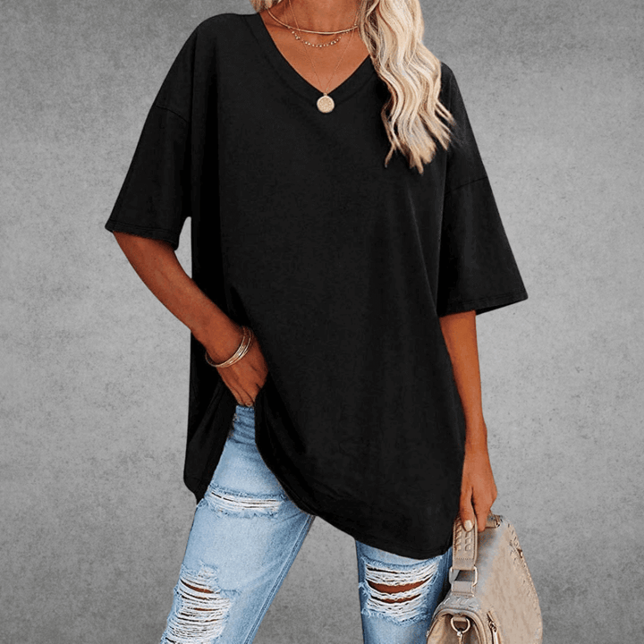 Women's V-Neck Short Sleeve T-Shirt