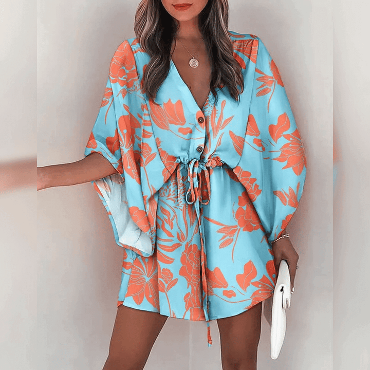 Elegant Summer Dress: Sustainable & Breathable Women's Dress