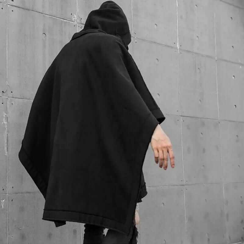 Men's Oversized Poncho Hoodie: Soft, Comfortable Sweatshirt