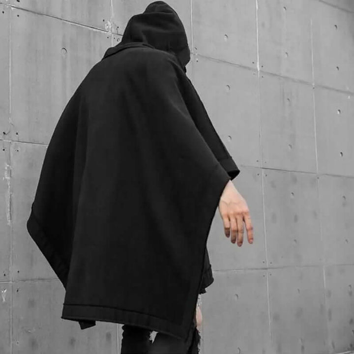 Men's Oversized Poncho Hoodie: Soft, Comfortable Sweatshirt