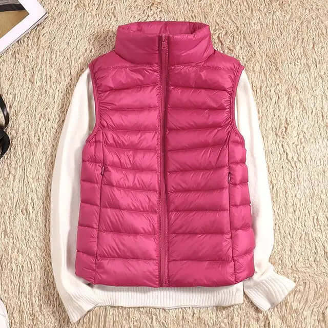 Women's Lightweight Down Sleeveless Puffer Vest