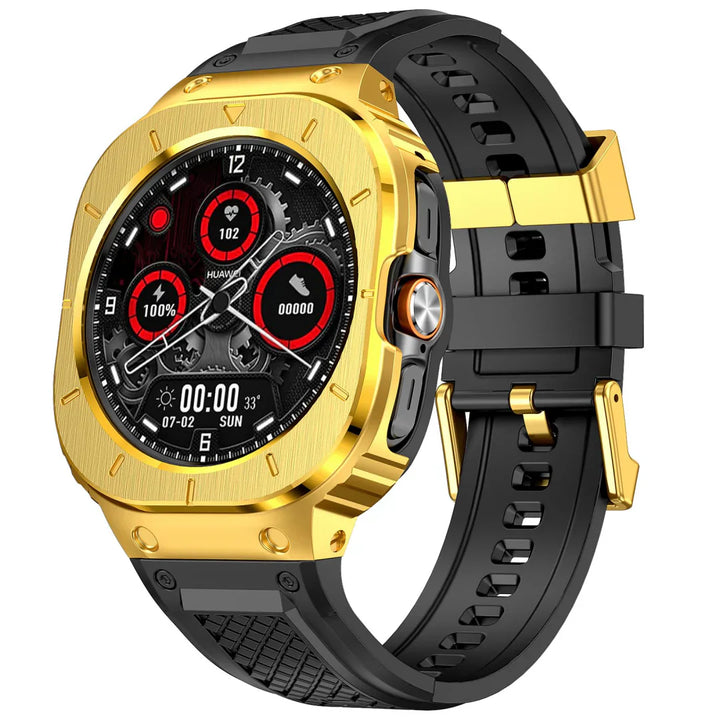 Rugged Stainless Steel Case Retrofit Kit for Samsung Galaxy Watch Ultra