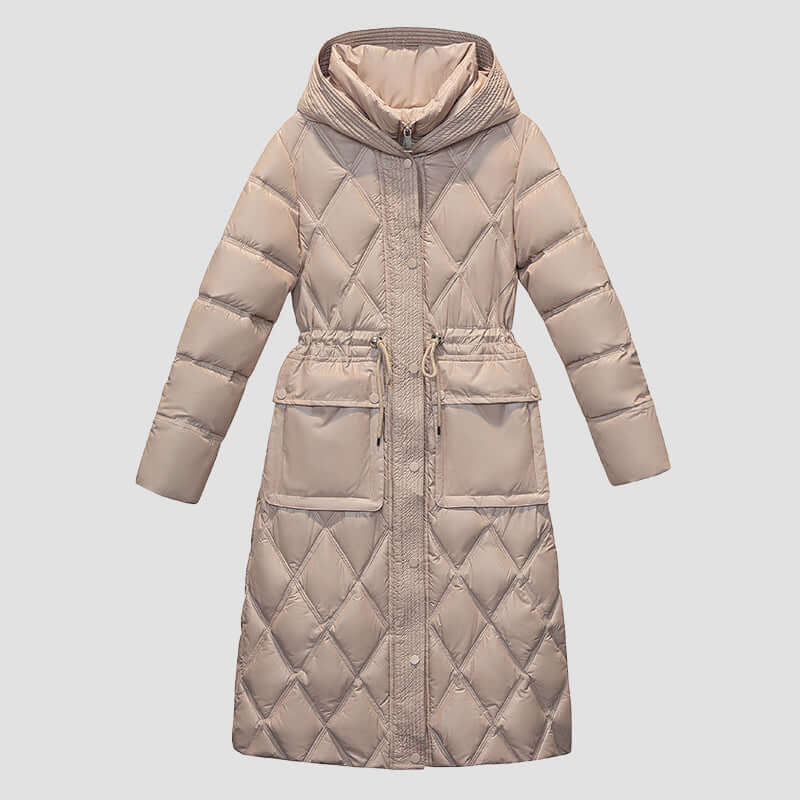 Women's Insulated Hooded Jacket: Warm & Stylish Winter Wear