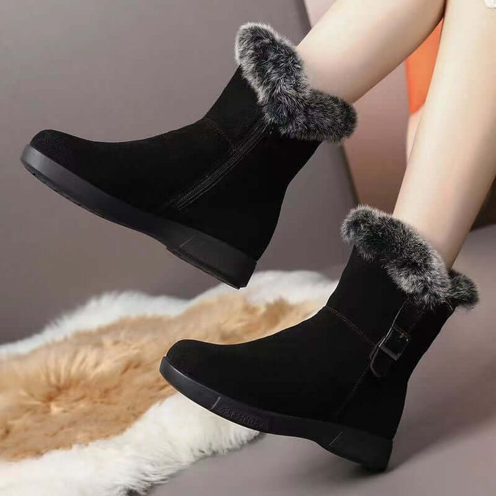 Women's Round Toe Winter Snow Boots