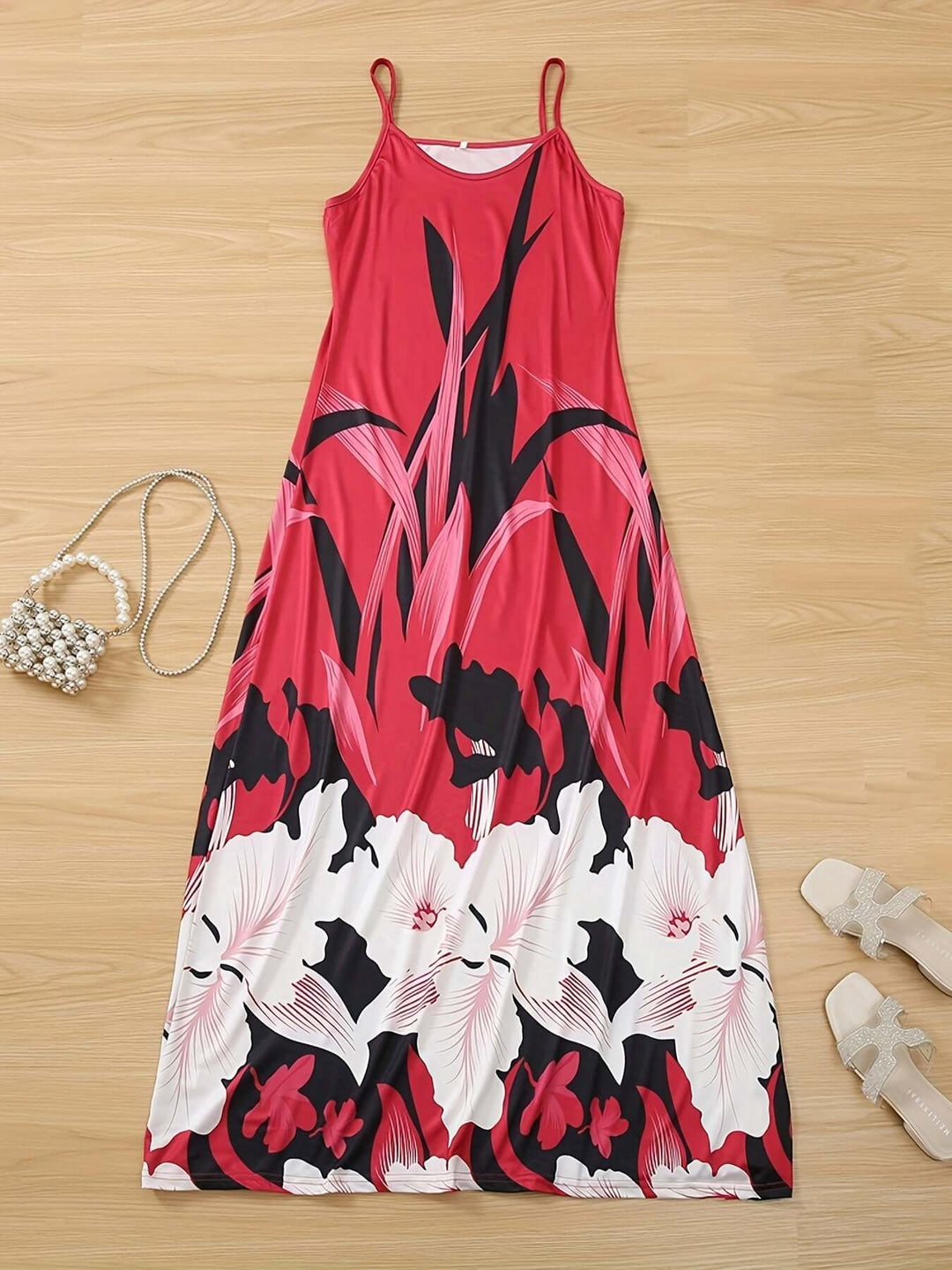 Floral Print Summer Dress: Versatile & Comfortable