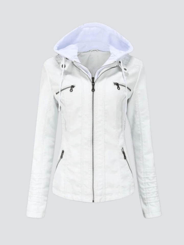 Women's Hooded Classic Jacket: Versatile & Stylish Outerwear