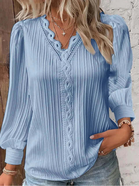 Women's Cozy Solid Color Tops: Casual Comfort & Style