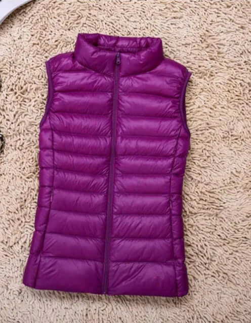 Women's Lightweight Down Sleeveless Puffer Vest