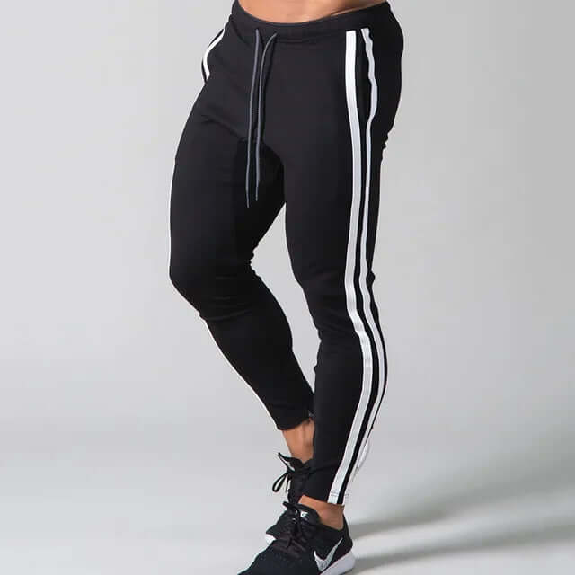 Men's Stripe Skinny Pants: Casual & Outdoor Style