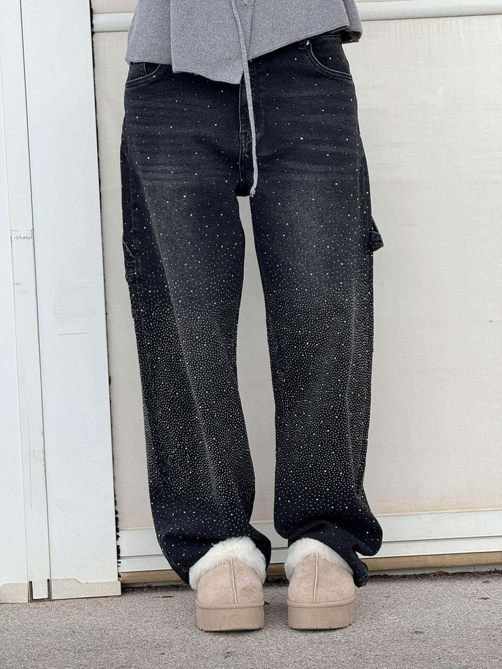 Women's Shiny Balloon Jeans