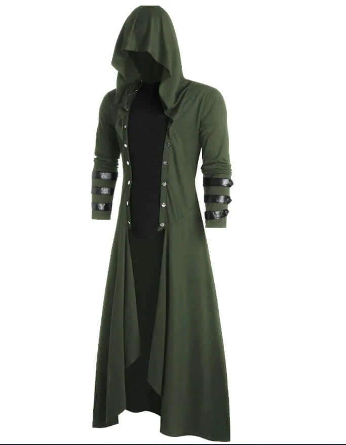 Men's Medieval Retro Hooded Jacket