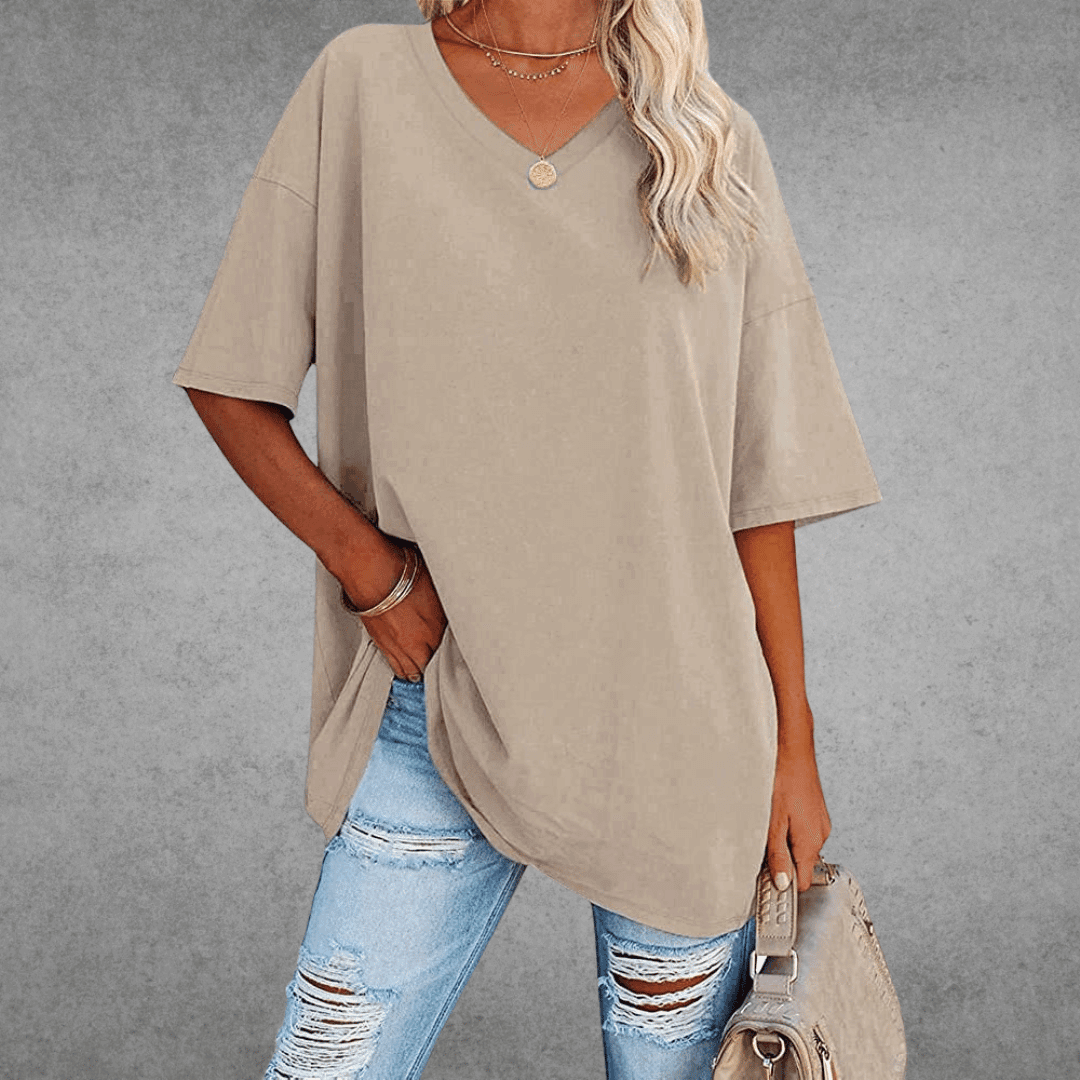 Women's V-Neck Short Sleeve T-Shirt