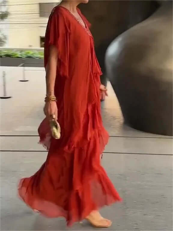 Women's Summer Long Sleeve Dress