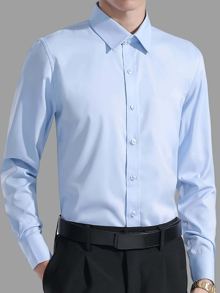 Men's Slim Fit Cotton Dress Shirt