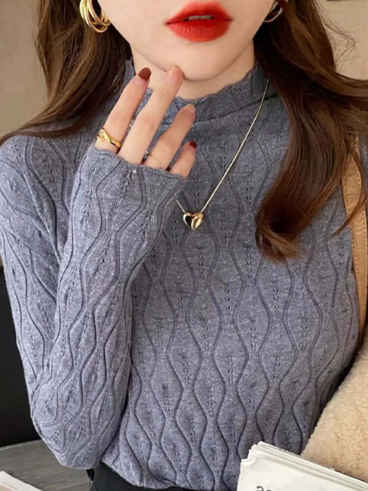 Women's Slim Fit Cashmere Thermal Undershirt