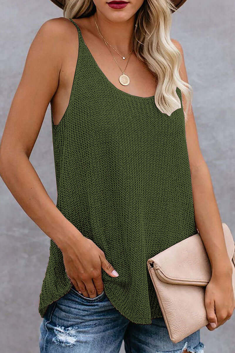 Women's Summer Knitted Sleeveless Top