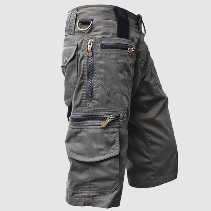 Men's Rugged Cargo Shorts: Multiple Pockets & Durable Design