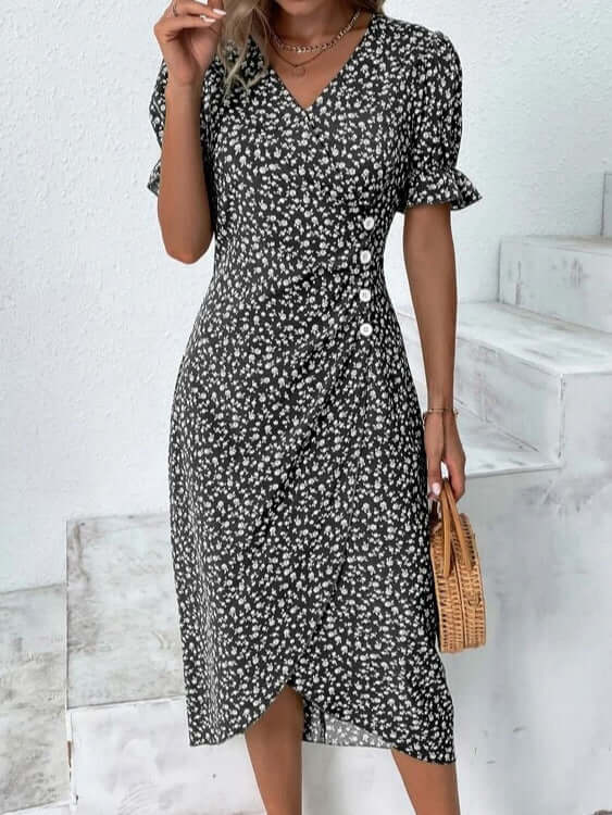 Women's Summer Knee-Length Relaxed Dress