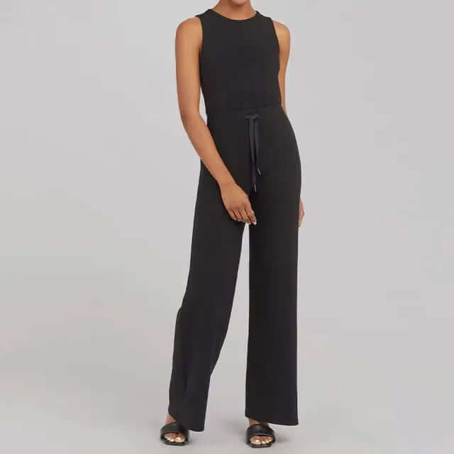 Women's Sleeveless Round Neck Jumpsuit: Summer Style