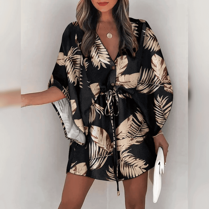 Elegant Summer Dress: Sustainable & Breathable Women's Dress