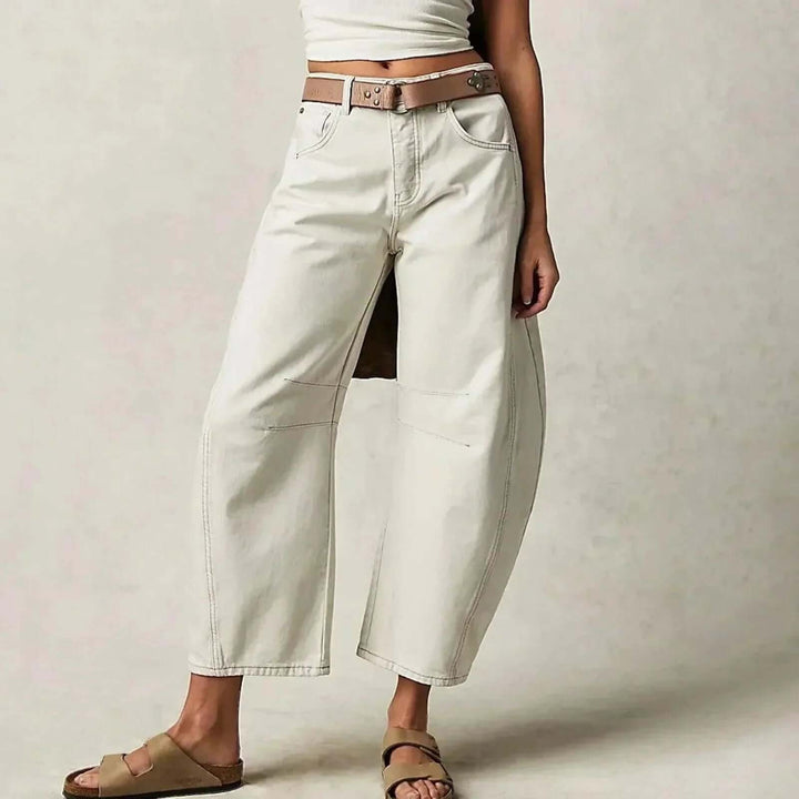 Women's High-Waisted Wide Leg Jeans: Effortlessly Chic Style
