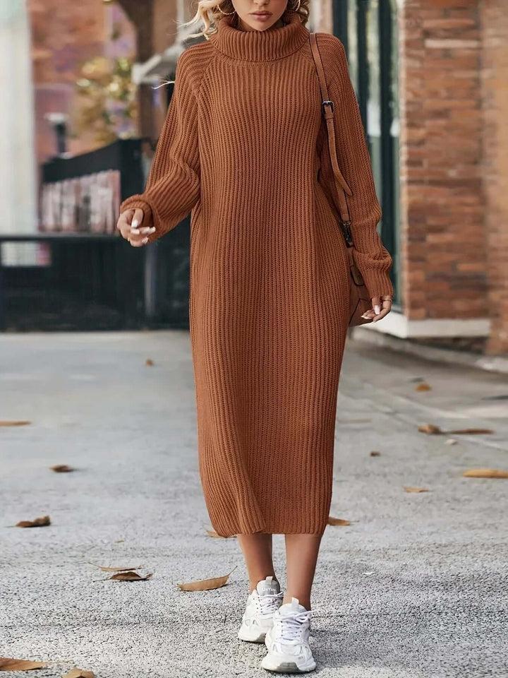Cozy Knit Sweater Dress: Warm Winter Fashion