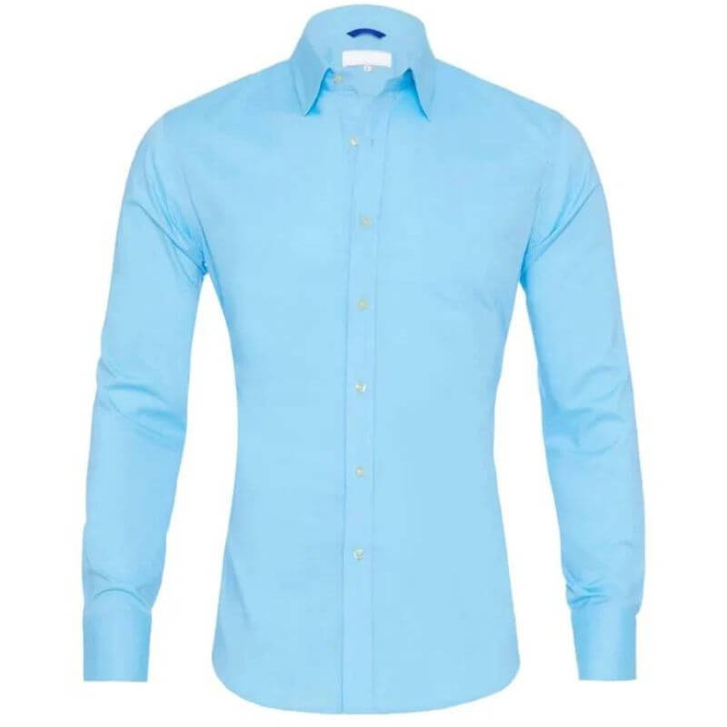 Men's Slim Fit Long Sleeve Dress Shirt