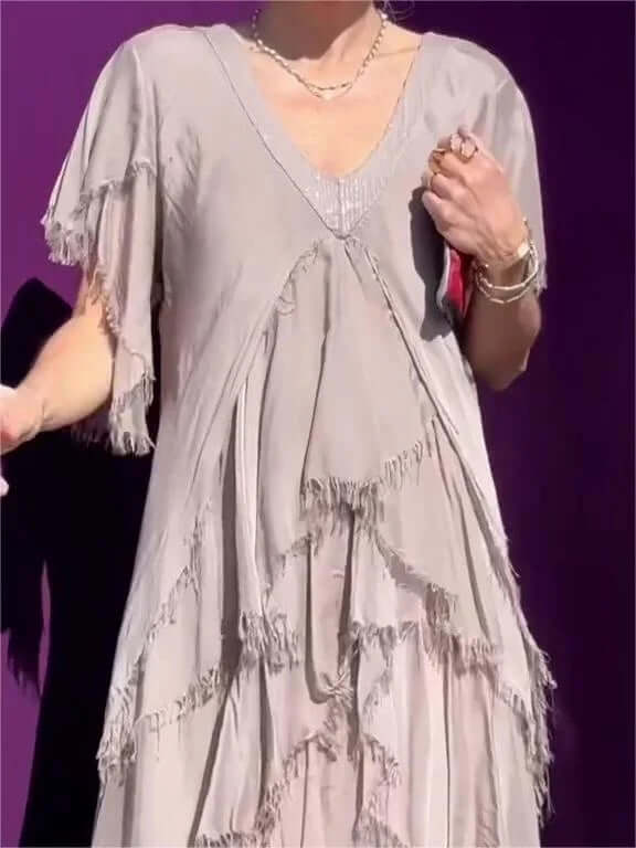 Women's Summer Long Sleeve Dress