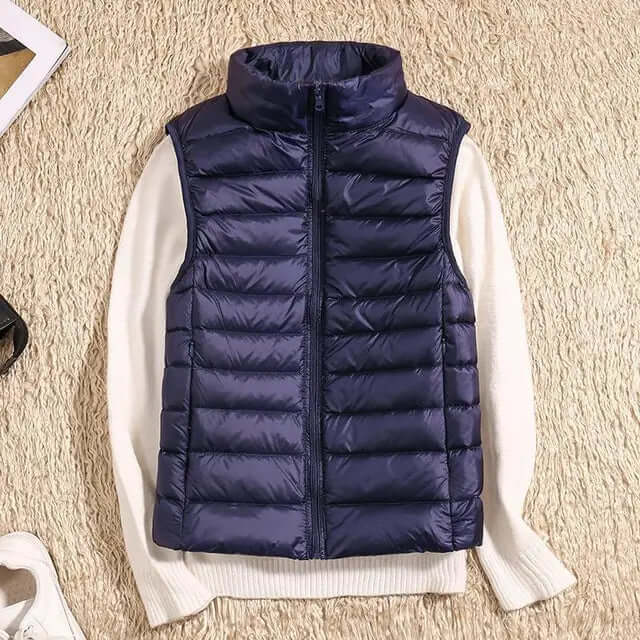 Women's Lightweight Down Sleeveless Puffer Vest