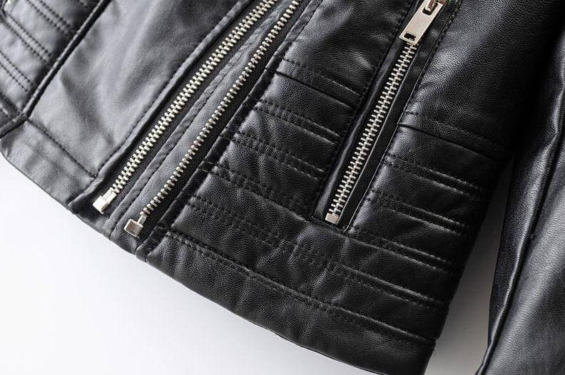 Women's Asymmetrical Zip Biker Jacket