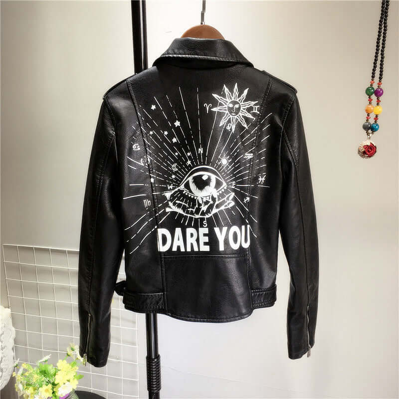Women's Modern Casual Rivet Jacket