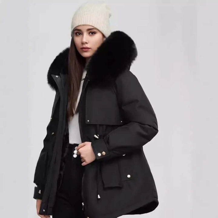 Women's Warm Fur Collar Winter Coat