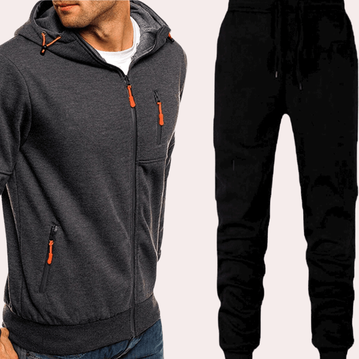 Men's Casual Hoodie and Pants Set