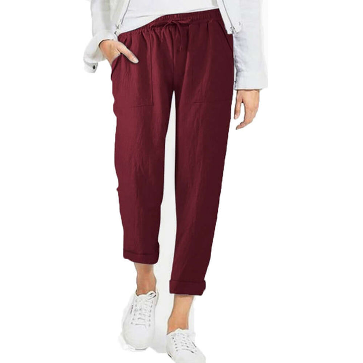 Women's Wide-Leg Drawstring Pants