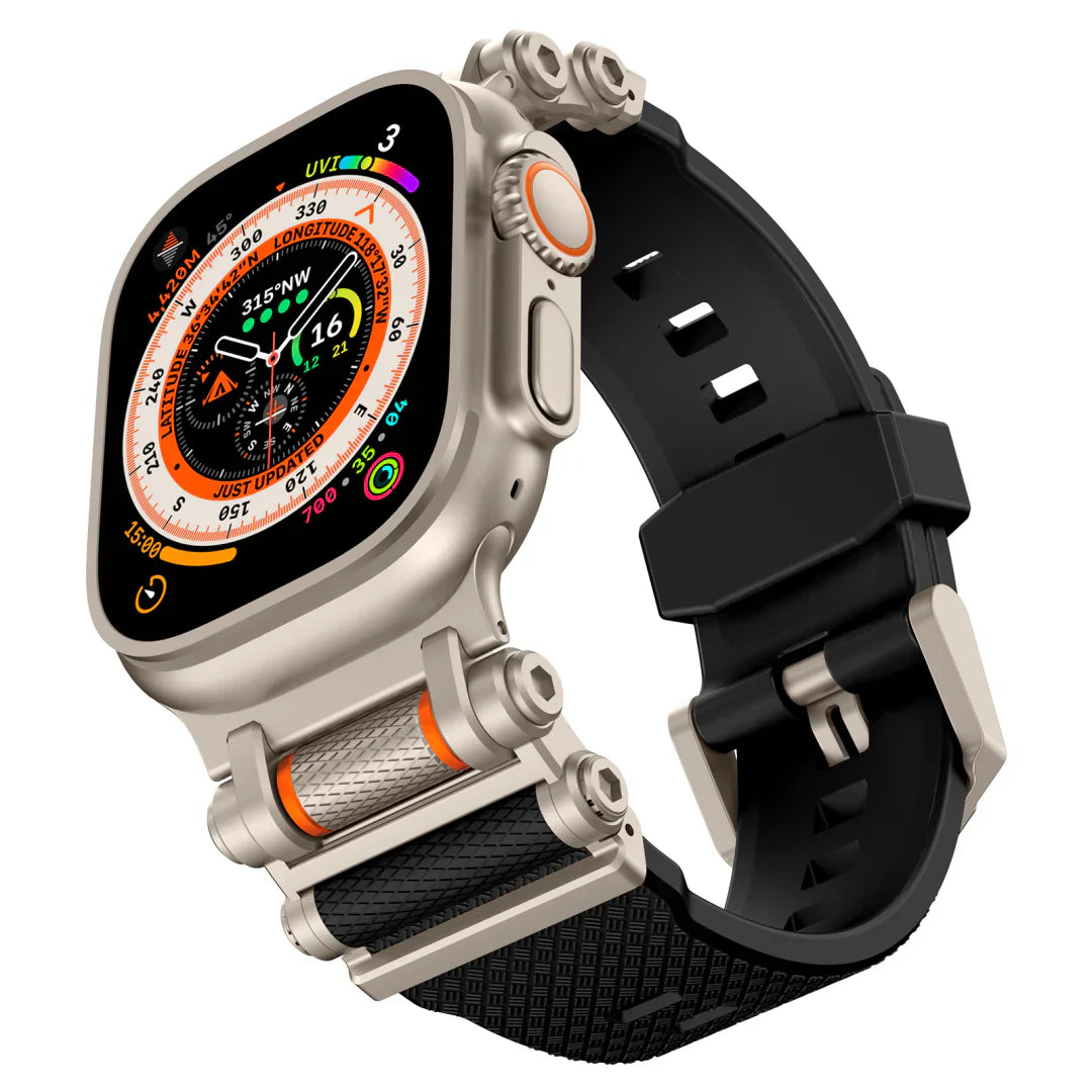 Rotation Axis Silicone Wristband for Apple Watch
