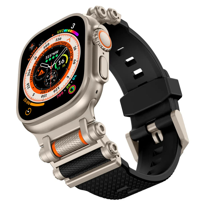 Rotation Axis Silicone Wristband for Apple Watch